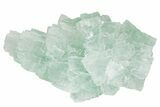 Gemmy, Mint-Green, Stepped Halite Crystals - Rudna Mine, Poland #227564-1